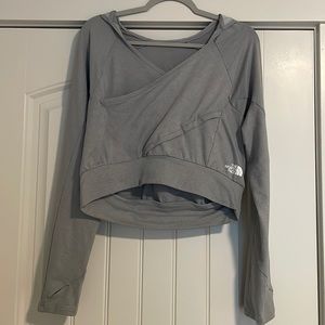 North Face Cropped Hoodie